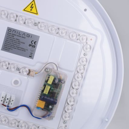 Brilagi - LED dimmbare Deckenleuchte ALVA LED/48W/230V 3000-6500K Ø 51 cm Weiß + Fernbedienung
