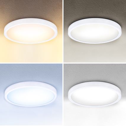 Brilagi - Dimmbare LED-Deckenleuchte ESTELA LED/48W/230V 3000-6500K ø 40 cm weiß + Fernbedienung