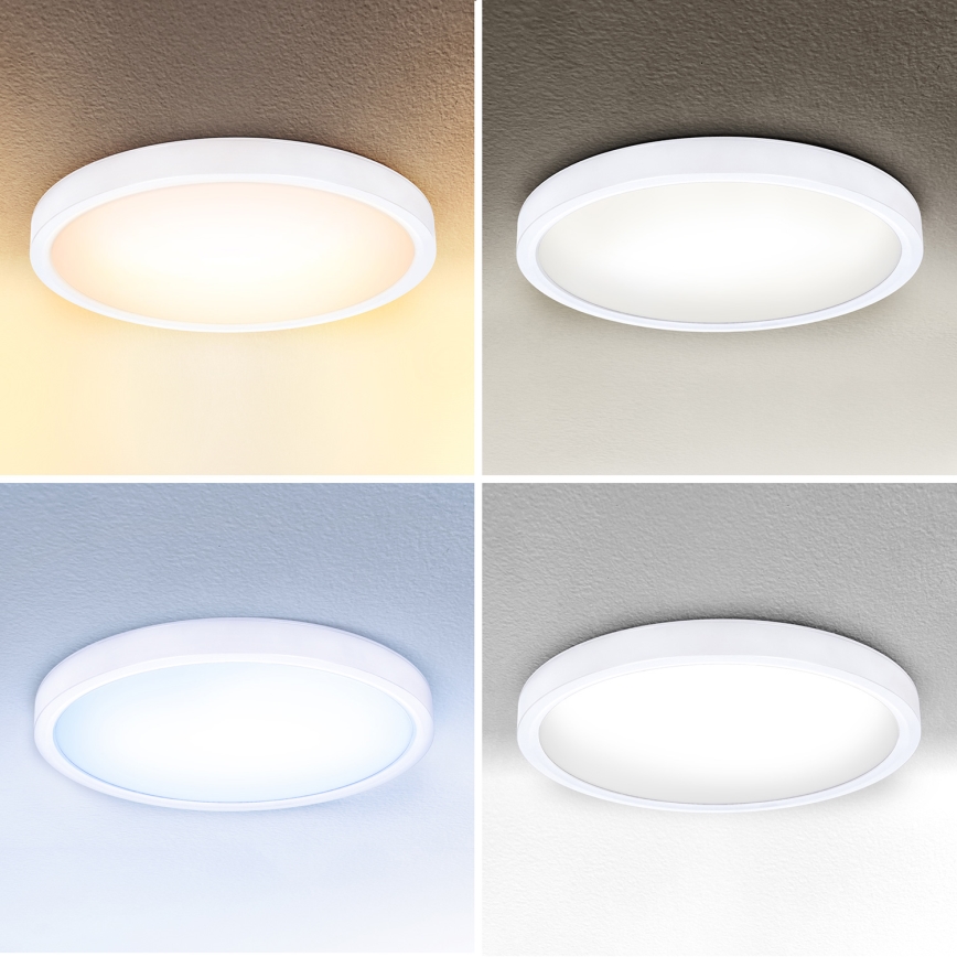 Brilagi - Dimmbare LED-Deckenleuchte ESTELA LED/48W/230V 3000-6500K ø 40 cm weiß + Fernbedienung