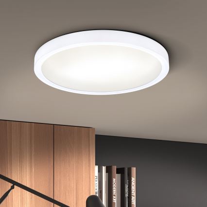 Brilagi - Dimmbare LED-Deckenleuchte ESTELA LED/48W/230V 3000-6500K ø 40 cm weiß + Fernbedienung