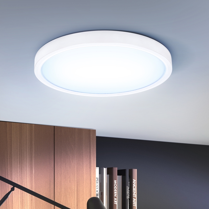 Brilagi - Dimmbare LED-Deckenleuchte ESTELA LED/48W/230V 3000-6500K ø 40 cm weiß + Fernbedienung