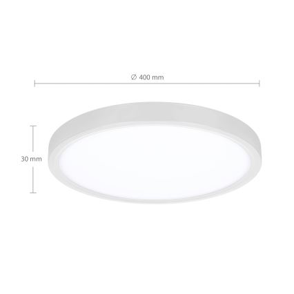 Brilagi - Dimmbare LED-Deckenleuchte ESTELA LED/48W/230V 3000-6500K ø 40 cm weiß + Fernbedienung