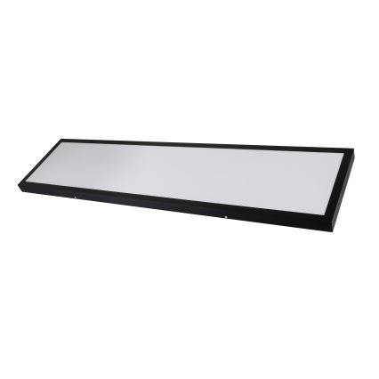 Brilagi - Dimmbare LED-Deckenleuchte für Badezimmer FRAME SMART LED/50W/230V 30x120 cm 3000-6000K IP44 schwarz + Fernbedienung