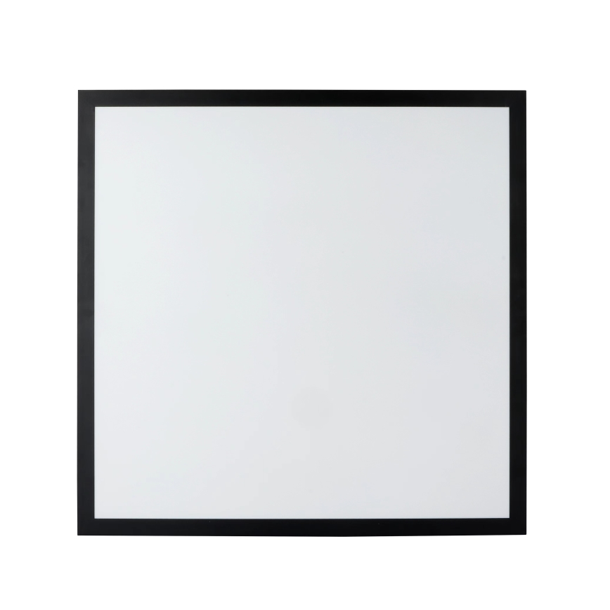 Brilagi - Dimmbare LED-Deckenleuchte für Badezimmer FRAME SMART LED/50W/230V 60x60 cm 3000-6000K IP44 schwarz + Fernbedienung