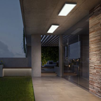 Brilagi - Dimmbare LED-Deckenleuchte für Badezimmer FRAME SMART LED/50W/230V 30x120 cm 3000-6000K IP44 weiß + Fernbedienung