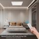 Brilagi - Dimmbare LED-Deckenleuchte für Badezimmer FRAME SMART LED/50W/230V 3000-6000K IP44 weiß + Fernbedienung
