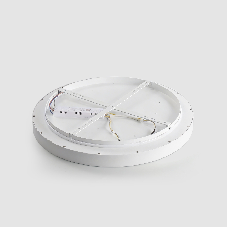 Brilagi - LED dimmbare Deckenleuchte GLASS POOL DOUBLE LED/60W/230V 3000-6000K 50 cm weiß + Fernbedienung