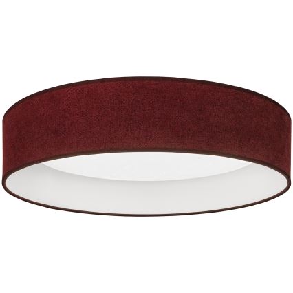 BRILAGI - LED-dimmbare Deckenleuchte VELVET SMARTIX STARS LED/36W/230V 3000-6000K Ø 55 cm bordeauxrot Wi-Fi Tuya Beacon + Fernbedienung