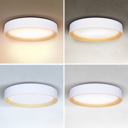 Brilagi - Dimmbare LED-Deckenleuchte LARIOS LED/48W/230V 3000-6500K ø 39 cm weiß + Fernbedienung