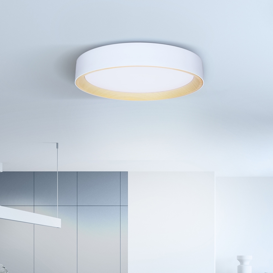 Brilagi - Dimmbare LED-Deckenleuchte LARIOS LED/48W/230V 3000-6500K ø 39 cm weiß + Fernbedienung