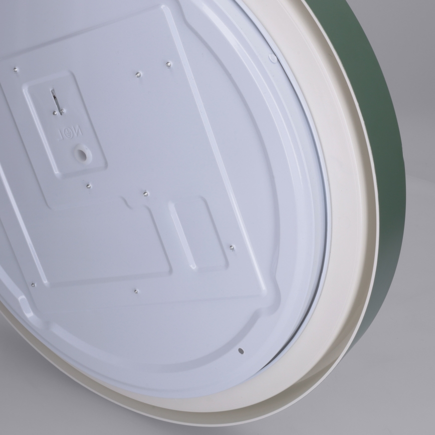 Brilagi - dimmbare LED-Deckenleuchte MATTEO LED/48W/230V 3000–6500 K Ø 41 cm grün + Fernbedienung