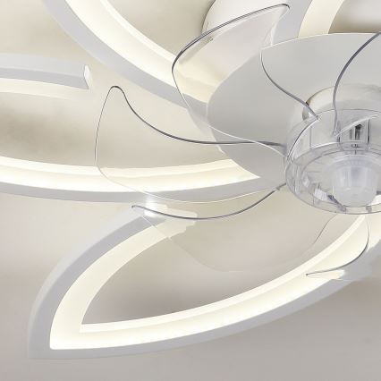 Brilagi - Dimmbare LED-Deckenleuchte mit Ventilator LED/50W/230V 3000-6500K weiß + Fernbedienung