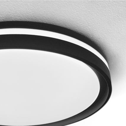 Brilagi - LED Dimmbare Deckenleuchte NAOMI LED/48W/230V 3000-6500K Ø 39 cm schwarz + Fernbedienung