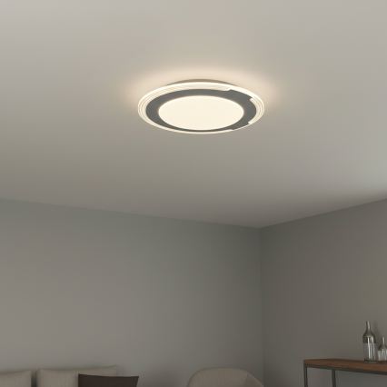 Brilagi - LED-dimmbare Deckenleuchte ORELIS LED/80 W/230 V 3000–6000 K Ø 50 cm inkl. Fernbedienung