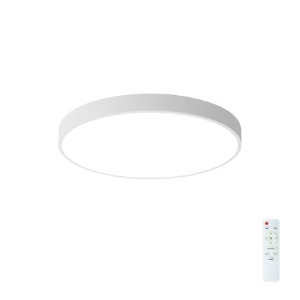 Brilagi - LED-dimmbare Deckenleuchte POOL LED/60W/230V 3000-6000K Ø 60 cm weiß + Fernbedienung