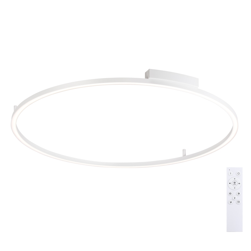 Brilagi - LED-dimmbare Deckenleuchte PORTOFINO LED/85W/230V 3000-6000K Ø 120 cm weiß + Fernbedienung