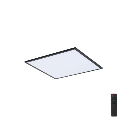 Brilagi - Dimmbare LED-Deckenleuchte SLIMFRAME LED/36W/230V 45x45 cm 3000-6000K schwarz + Fernbedienung