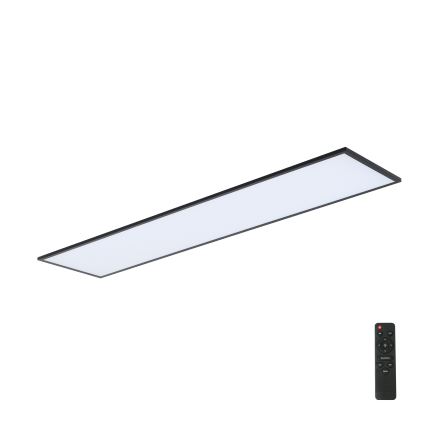 Brilagi - Dimmbare LED-Deckenleuchte SLIMFRAME LED/58W/230V 120x30 cm 3000-6000K schwarz + Fernbedienung