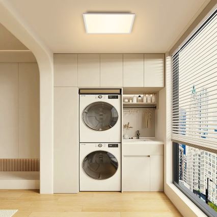 Brilagi - Dimmbare LED-Deckenleuchte SLIMFRAME LED/58W/230V 60x60 cm 3000-6000K weiß + Fernbedienung