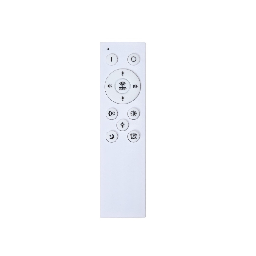 Brilagi - dimmbare LED-Deckenleuchte SLIMFRAME WOOD LED/58W/230V 64x64 cm 3000-6000K braun + Fernbedienung