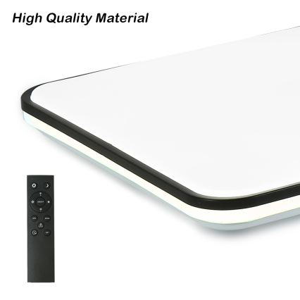 Brilagi - Dimmbare LED-Deckenleuchte SMART LED/28W/230V 3000-6000K 40x40 cm Wi-Fi Tuya + Fernbedienung