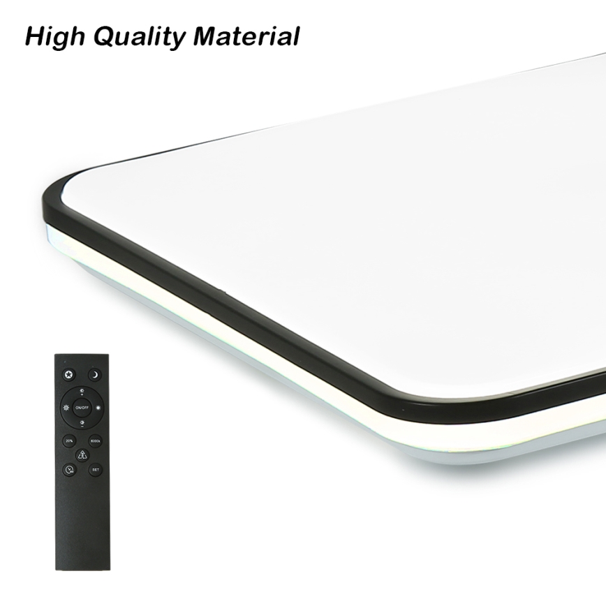 Brilagi - Dimmbare LED-Deckenleuchte SMART LED/28W/230V 3000-6000K 40x40 cm Wi-Fi Tuya + Fernbedienung