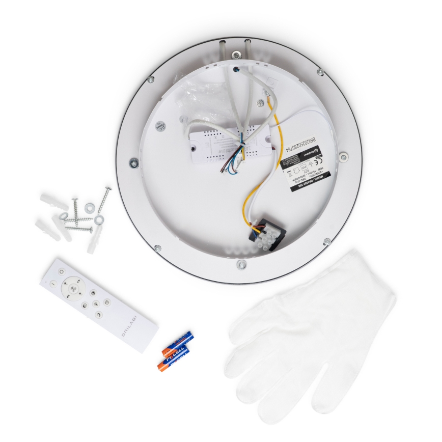 Brilagi - Dimmbare LED-Deckenleuchte TRIVARO LED/56 W/230 V 3000–6000 K Ø 30 cm + Fernbedienung