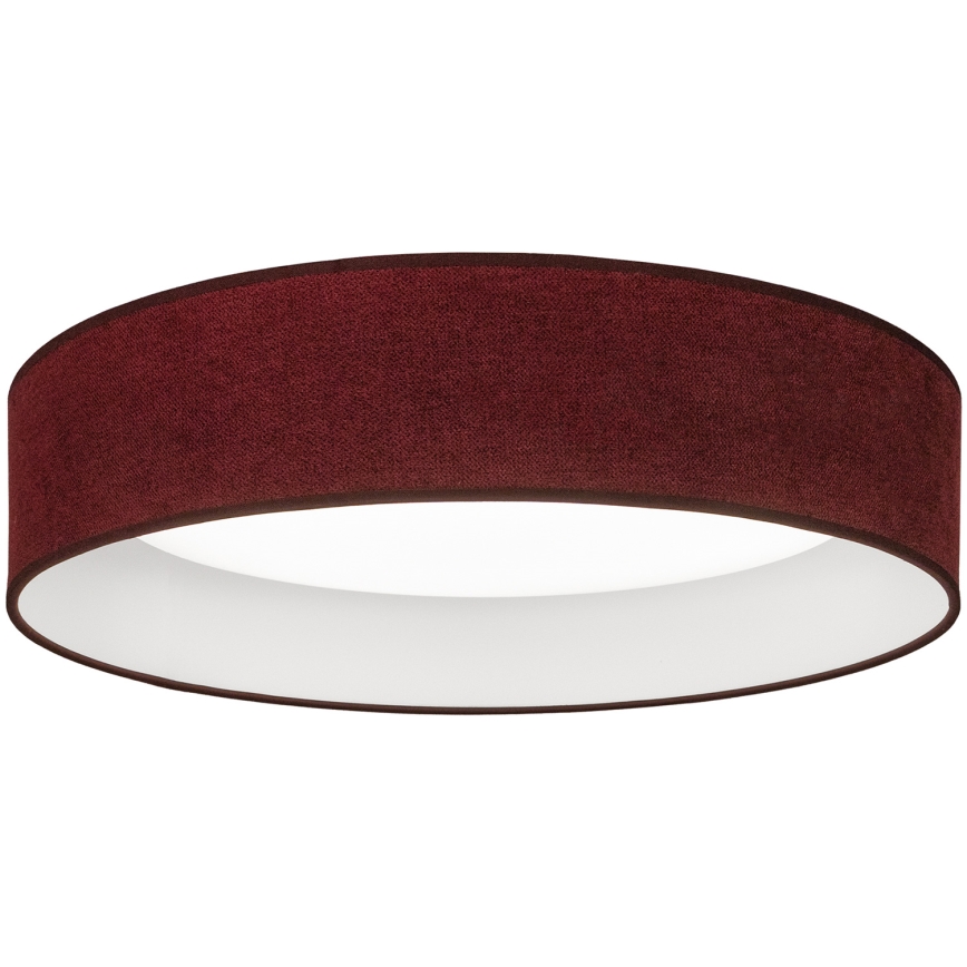 Brilagi - dimmbare LED-Deckenleuchte VELVET SMART VARI LED/24W/230V 3000-6500K Ø 45 cm bordeauxrot + Fernbedienung