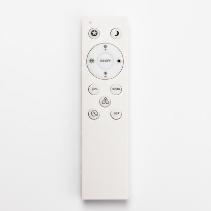 BRILAGI - LED dimmbare Deckenleuchte VELVET TWIST LED/36W/230V 3000-6000K Ø 65 cm Wi-Fi Tuya Beacon beige + Fernbedienung