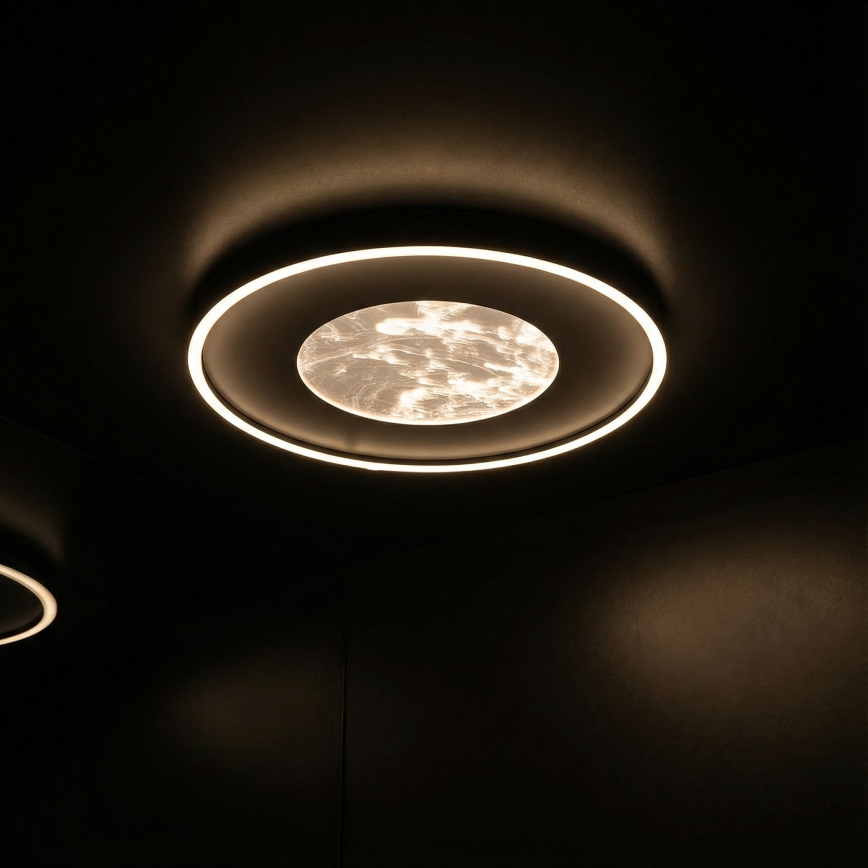 Brilagi - LED-dimmbare Deckenleuchte VIRELA LED/86W/230V 3000–6000K Ø 50 cm + Fernbedienung