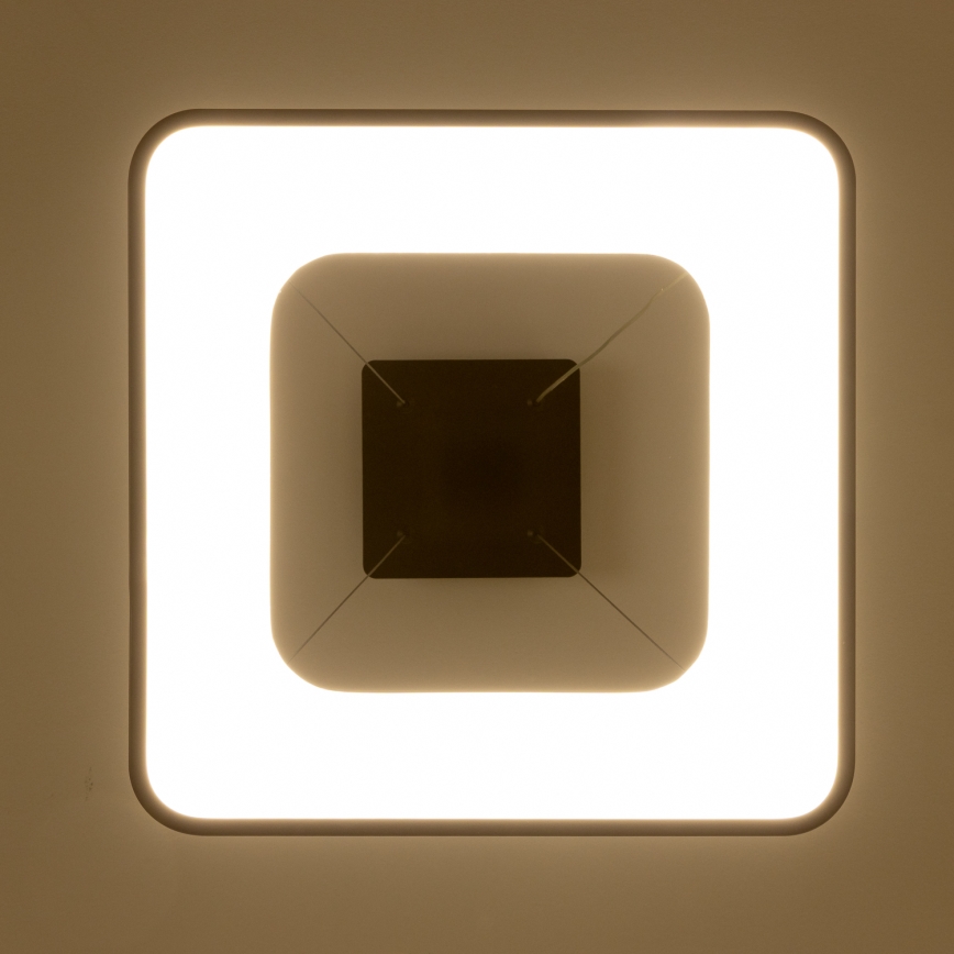 Brilagi - dimmbare LED-Hängeleuchte an Kabel FALCON II LED/80W/230V 3000-6500K 40x40 cm schwarz + Fernbedienung