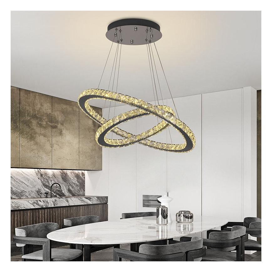 Brilagi - dimmbare LED-Hängeleuchte an Kabel COSMOWAVE LED/115W/230V 3000–6500K + Fernbedienung