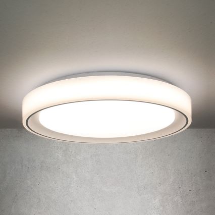 Brilagi - Dimmbare LED-RGB-Deckenleuchte FLOCO LED/30W/230V 3000-6500K Wi-Fi Tuya + LED/6W + Fernbedienung