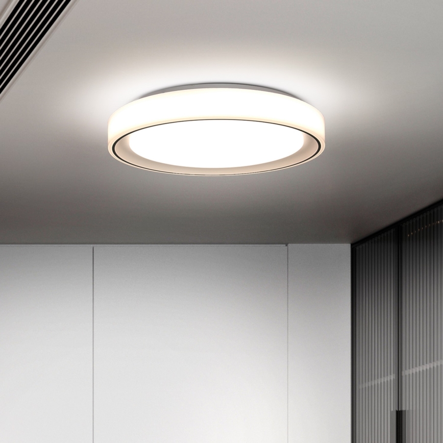 Brilagi - Dimmbare LED-RGB-Deckenleuchte FLOCO LED/30W/230V 3000-6500K Wi-Fi Tuya + LED/6W + Fernbedienung