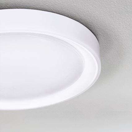 Brilagi - Dimmbare LED-RGB-Deckenleuchte FLOCO LED/30W/230V 3000-6500K Wi-Fi Tuya + LED/6W + Fernbedienung