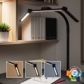 BRILAGI - dimmbare LED-Tischlampe mit Touch-Bedienung und Clip VARIO LED/24W/230V 3000-6500K CRI 92 schwarz