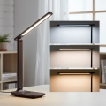 Brilagi - dimmbare LED-Tischlampe MODO LED/7W/230V 3000/4000/6500K braun