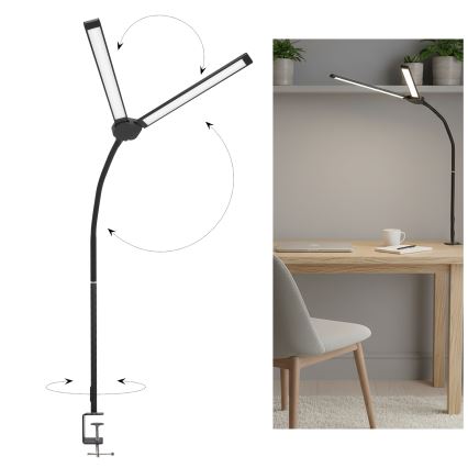 BRILAGI - dimmbare LED Tischlampe USB VARIO LED/14W/5V 3000-6000K schwarz