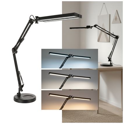 Brilagi - dimmbare LED-Tischlampe VARIO LED/15W/230V 3000-6000K schwarz