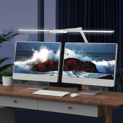 Brilagi - LED Dimmbar Touch flexible Tischleuchte VARIO LED/24W/230V 3000-6500K CRI 92 weiß