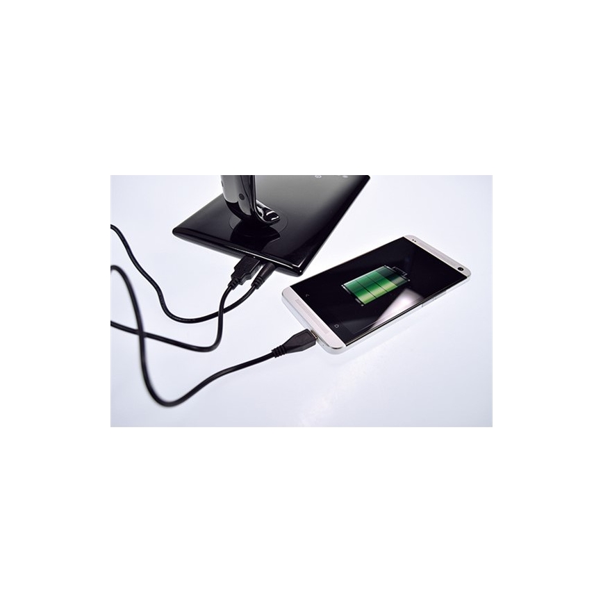 Brilagi - Dimmbare LED-Tischlampe USB connector LED/12W/230V weiß 3000 - 6000K