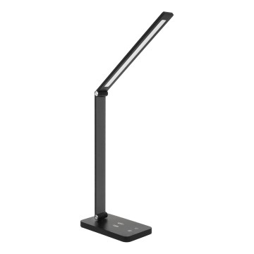 Brilagi - dimmbare LED-Touch-Tischlampe mit kabelloser QI-Ladefunktion MODO CHARGE LED/7W/5V 3000/4000/6000K schwarz