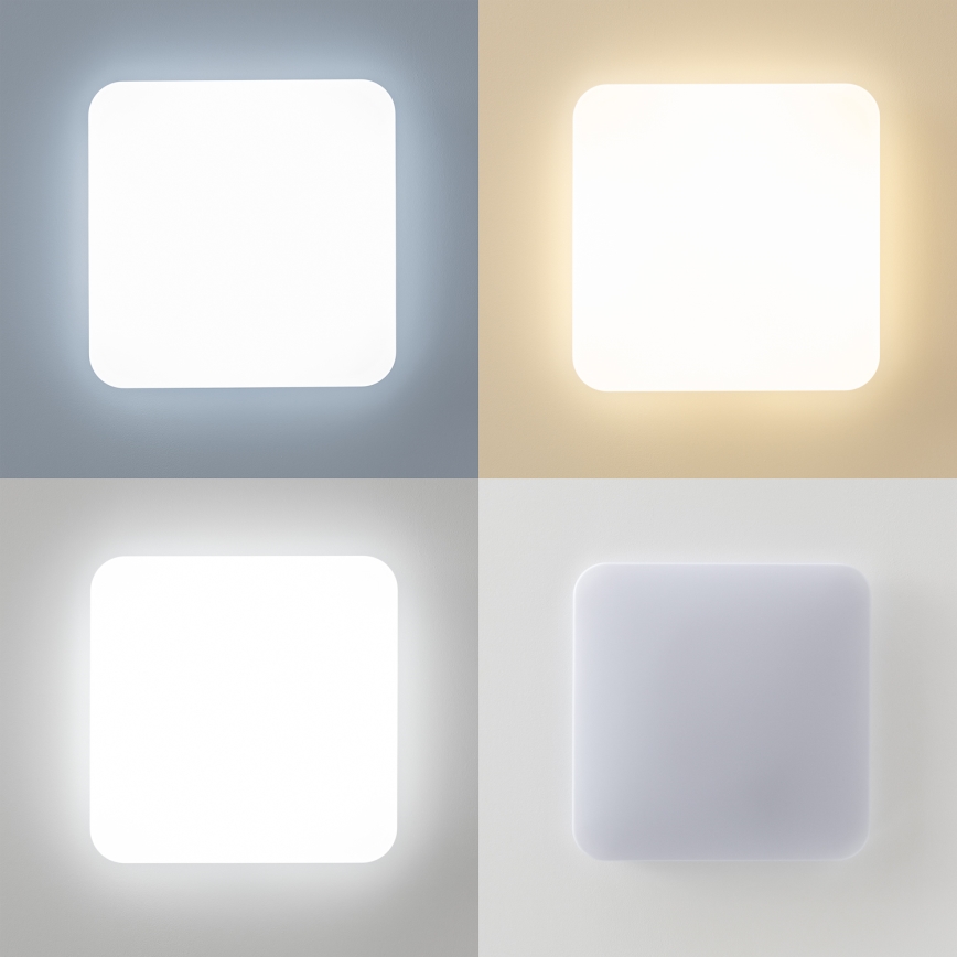 Brilagi - Dimmbare SMART-LED-Deckenleuchte LED/36W/230V 53x53 cm 3000-6000K Wi-Fi Tuya Beacon + Fernbedienung