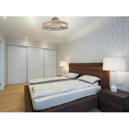 Brilagi - Dimmbarer LED-Anbau-Kronleuchter LED/86W/230V 3000-6500K golden + Fernbedienung