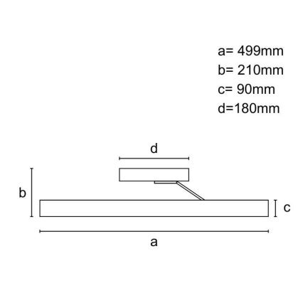 Brilagi - Dimmbarer LED-Anbau-Kronleuchter LED/86W/230V 3000-6500K golden + Fernbedienung