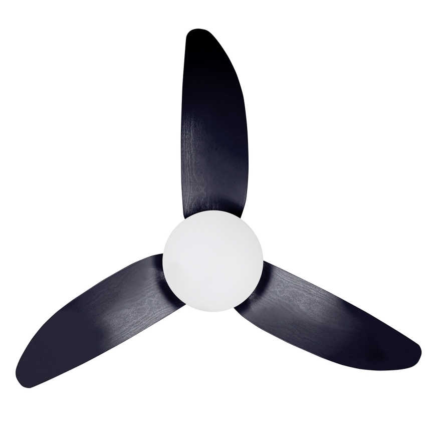Brilagi - Dimmbarer LED-Deckenventilator LED/30W/230V 3000-6500K schwarz + Fernbedienung