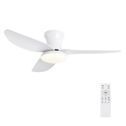 Brilagi - Dimmbarer LED-Deckenventilator LED/30W/230V 3000-6500K weiß + Fernbedienung