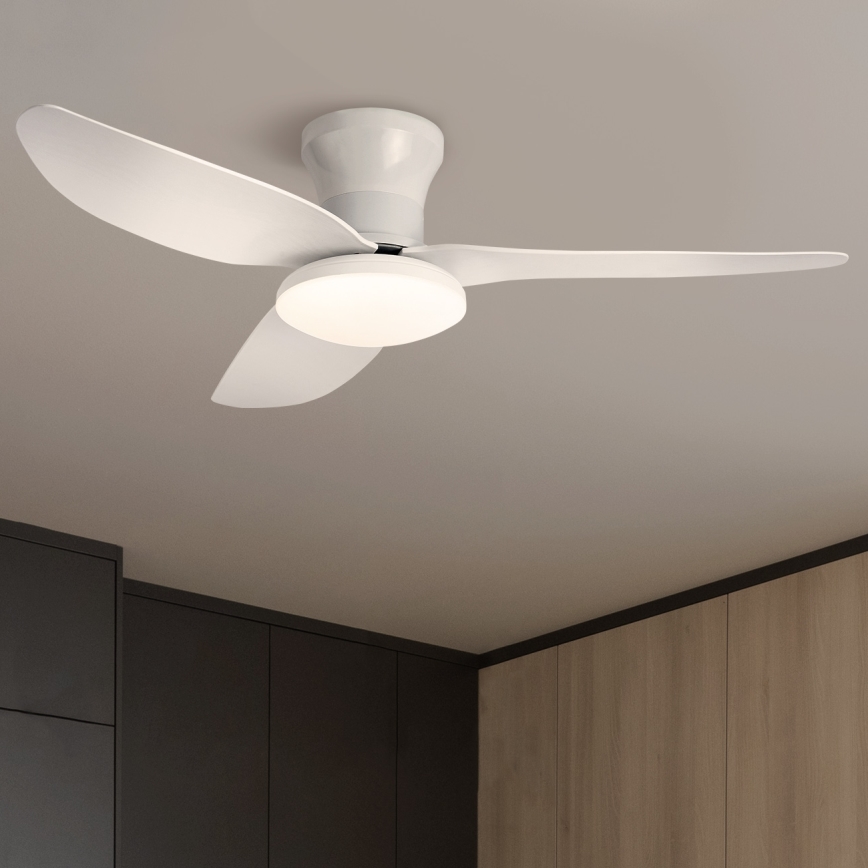 Brilagi - Dimmbarer LED-Deckenventilator LED/30W/230V 3000-6500K weiß + Fernbedienung