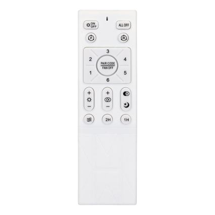 Brilagi - LED-dimmbarer Deckenventilator LED/30W/230V 3000-6500K weiß + Fernbedienung