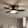 Brilagi - Dimmbarer LED-Deckenventilator LED/32W/230V 3000-6500K Ø 95 cm schwarz + Fernbedienung
